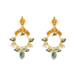 22KT Chandbalis Style Traditional Gold Earrings