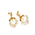 22KT Chandbalis Style Traditional Gold Earrings