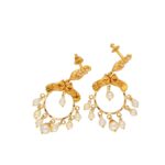 22KT Chandbalis Style Traditional Gold Earrings