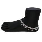 34.4 Grams Lipika 34.4 Grams Silver Payal