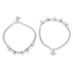 34.4 Grams Lipika 34.4 Grams Silver Payal