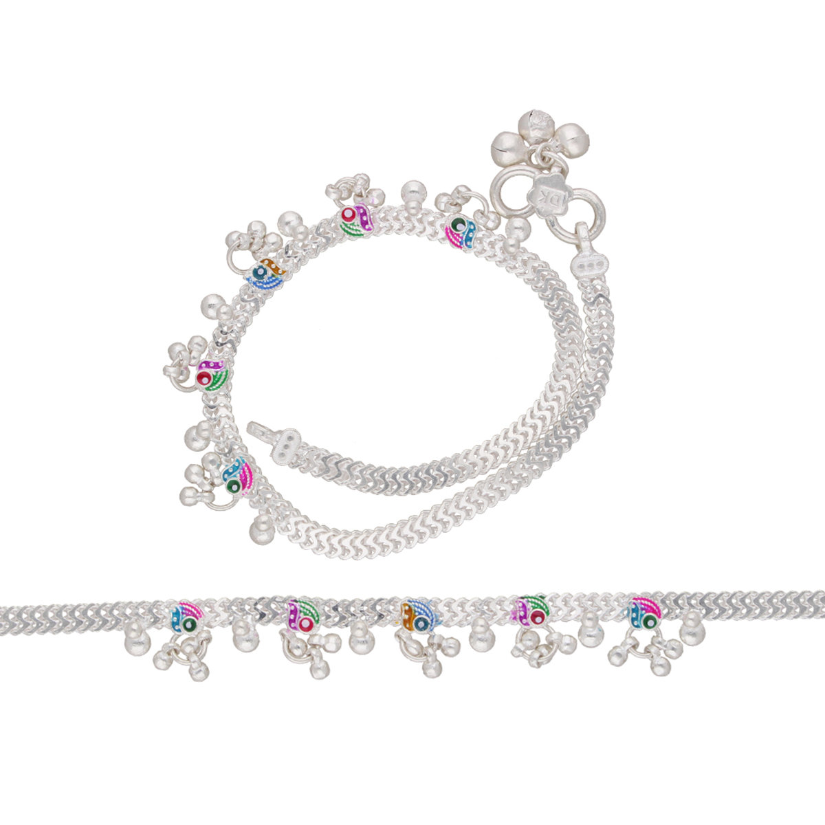 Kashvi Grams Silver Payal for Women jpearls