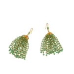 22KT Maargali Style Handcrafted Gold Earrings