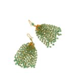 22KT Maargali Style Handcrafted Gold Earrings