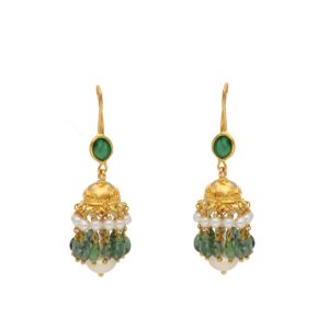 22KT Echamati Style Showstopper Gold Earrings