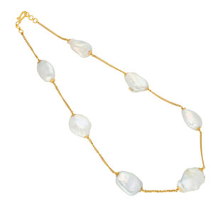 22KT (916) Pearls Gold Chain