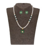 Bahupuspa 1 Line Pearl Set