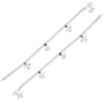 31 Grams Eeshani 31 Grams Silver Payal