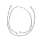 22 Grams Designer Snake Chain Silver Payal