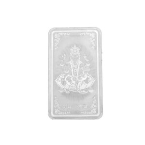 100 Gram Bar Ganesh Silver coin