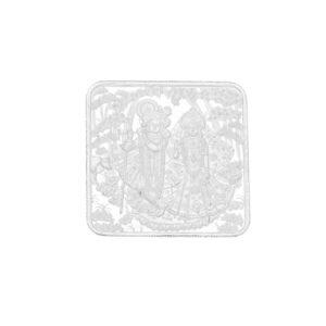 50 Gram Radha Krishna Silver coin