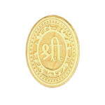 4 Grams 24Kt Radha Krishna Pure Gold Coin