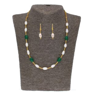 Zigzag Pearl Set