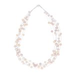 Fatema 7 Lines Pearl set