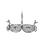 Silver Kumkum Haldi holder