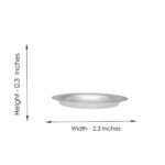 Decorative Silver Thali