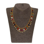 22KT Stylish Gemstone Gold Chains
