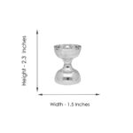53 Grams Samay Silver Diya's
