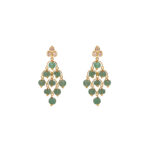 22K Dhilati Gold Earrings