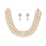 Abarna 1 Line Pearl Choker