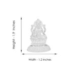 19 Grams Lakshmi Silver Idol