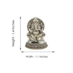 18 Grams Lord Vinayaka Silver Idol