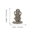 45 Grams Lord Ganapati Silver Idol
