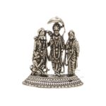8 Grams Ram Pariwar Silver Idol