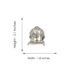 53 Grams Ram Pariwar Silver Idol