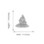 14 Grams Lord Sai Nath Silver Idol