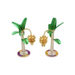 54 Grams Banana Silver Pooja Tree