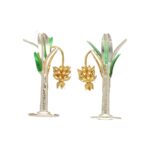 54 Grams Banana Silver Pooja Tree