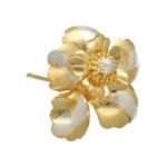 9.5 Grams Golden Silver flower