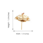 3 Grams Golden Pooja Flower