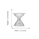 84 Grams Devotional Silver Diya