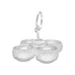 60 Grams 4 Cups Silver Chopra with Handle