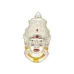 42 Grams Maa Durga Face Silver Idol