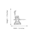 Shivling Silver Idol for Pooja