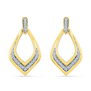 0.16 Carat Diamond Earrings