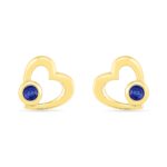 Valentine Special Blue Sapphire Earrings