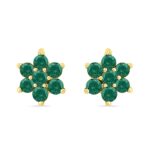 Wow Emerald Earrings