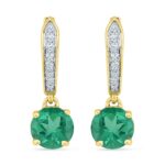 Starling Emerald Earrings