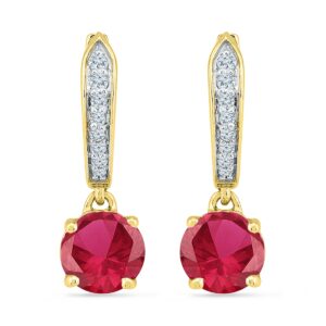 Superb Ruby Earrings