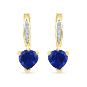 Acceptable Blue Sapphire Earrings