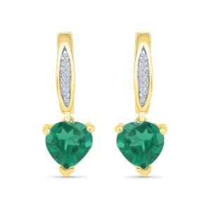 Majestic Emerald Earrings