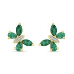 Butterfly Diamond Earrings