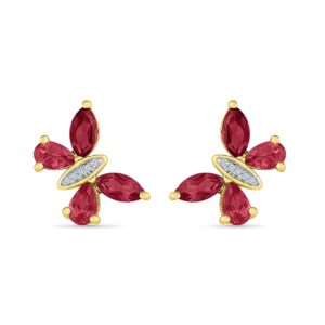 Precious Ruby Earrings