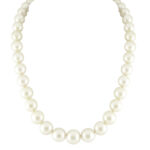 Oceanic Elegance White Southsea Saltwater Pearl Necklace 12-13 mm
