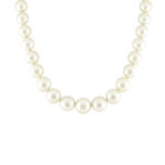 Oceanic Elegance White Southsea Saltwater Pearl Necklace 12-13 mm