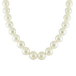 Ethereal Ivory White Southsea Saltwater Pearl Necklace 10-12mm